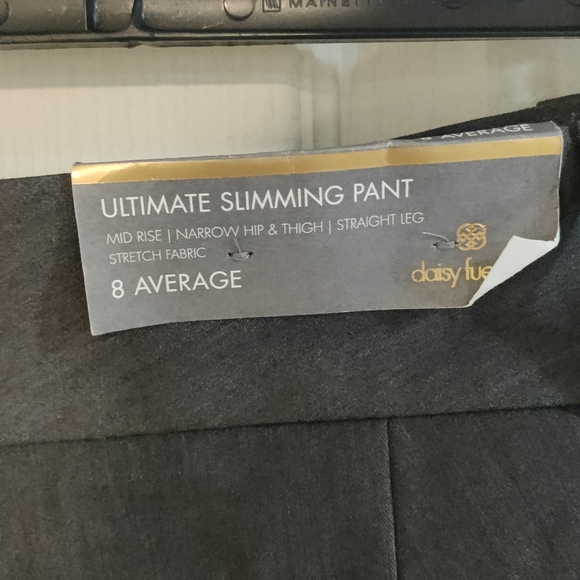 NWT Daisy Fuentes Slimming Pant Size 8 - Picture 2 of 7